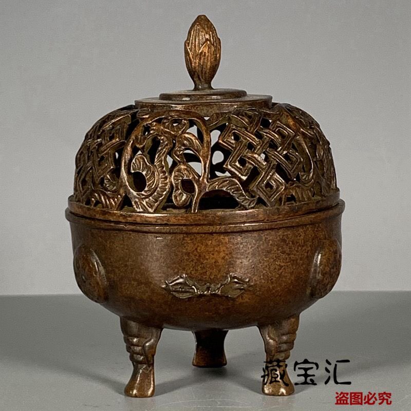 Vintage And Collectible Items - Винтажная старинная коллекционная ажурная курильница для