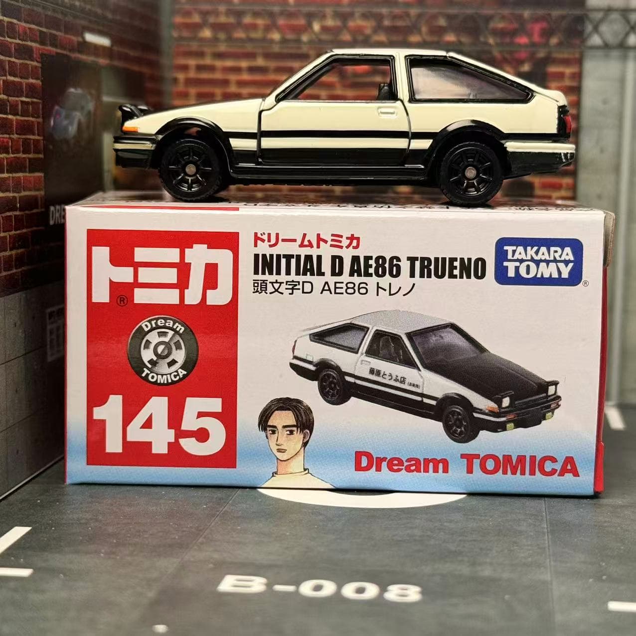 Vintage Collectible Toy Cars - Мечта Томика НО. 145, Initial D