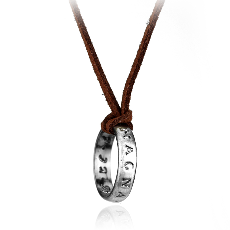 Кожаное ожерелье-цепочка с кол – обзор и цена Vintage Necklace