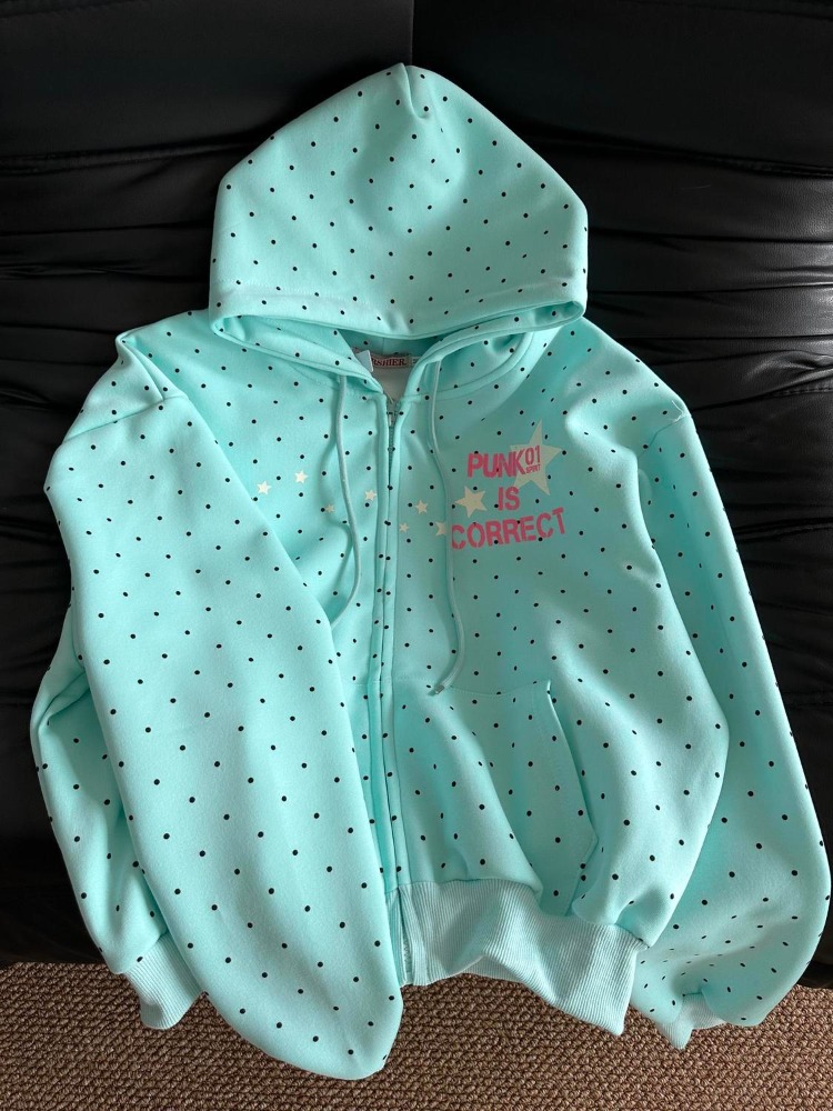 Новая весенняя мода Y2K: женск – обзор и цена Vintage Zip Hoodie