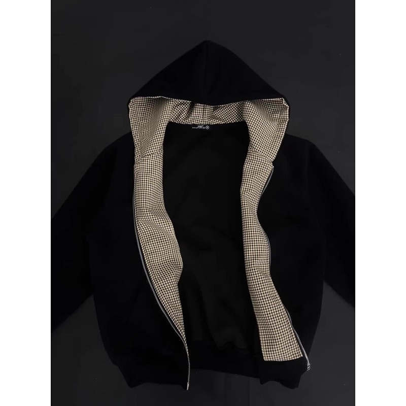 QICHE 2026 Мужская винтажная а – обзор и цена Vintage Zip Hoodie